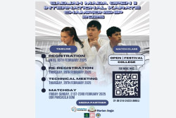 Pendaftaran Gadjah Mada Open International Karate Championship II Dibuka