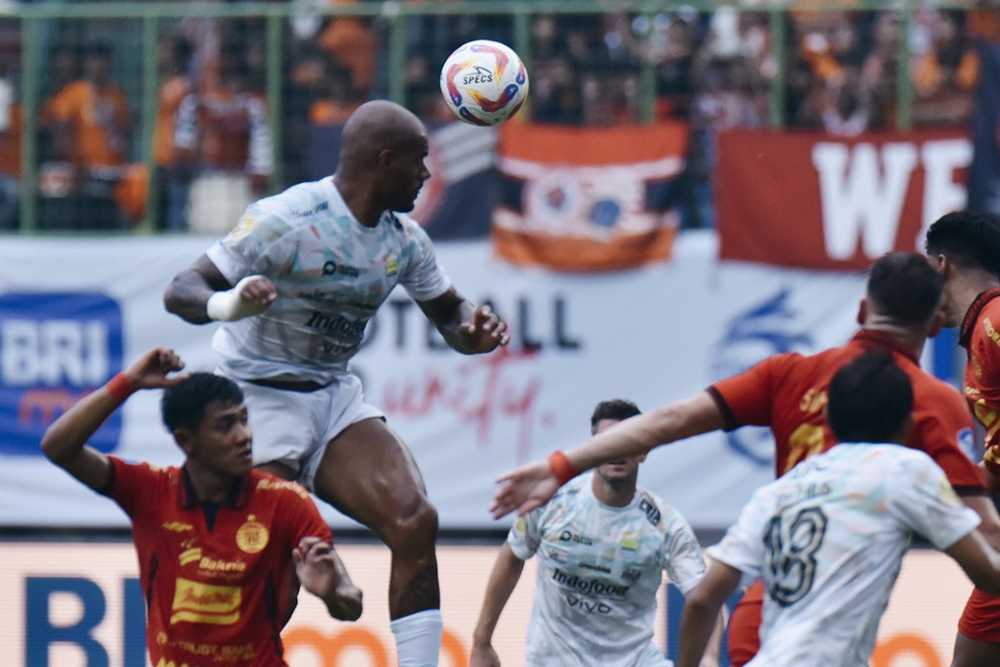 El Classico Liga 1, Sempat Unggul Persija Ditahan Imbang Persib 2-2