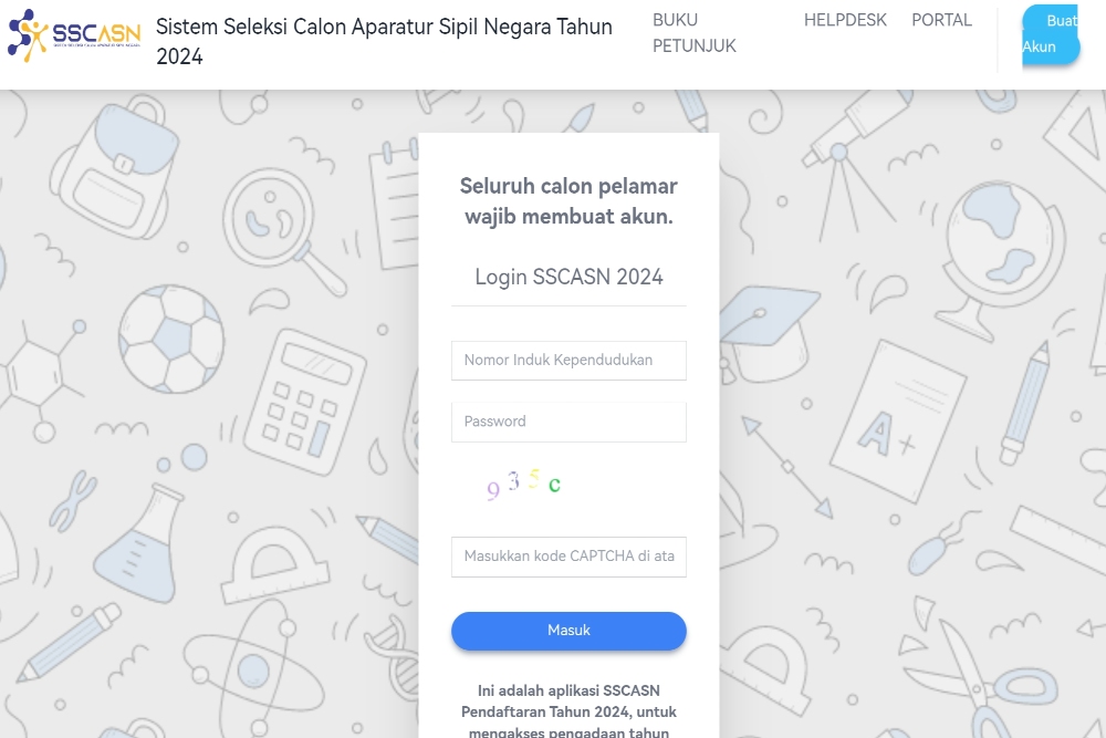 Cara Membuat Akun SSCASN untuk Persiapan CPNS 2025, Klik Link Ini!