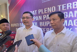 Bupati Terpilih Magelang Grengseng Pamuji Lebih Senang Tanaman Hidup sebagai Pengganti Karangan Bunga