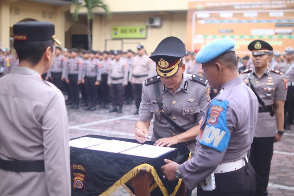 Gantikan Kompol Maryanto, AKP Alvian Hidayat Jabat Kasatlantas Polresta Jogja