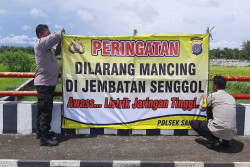 Buntut Pemancing Meninggal Tersengat Listrik, Polisi Larang Mancing di Jembatan Senggol Bantul