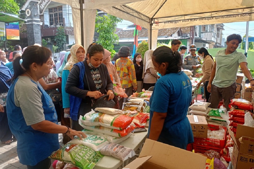 Pemkot Jogja Gelontorkan 4 Ton Bahan Pangan, Harga di Bawah HET