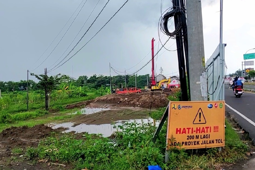 Ramp On Trihanggo, Jalur Alternatif Masuk Tol Jogja-Solo