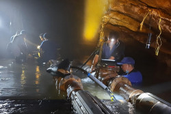 Banjir di Sungai Bawah Tanah di Gunungkidul Bikin Layanan PDAM Terganggu