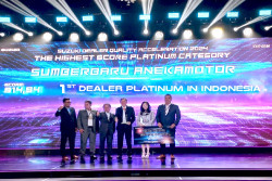 Suzuki Sumber Baru Mobil Yogyakarta Meraih Dealer Peringkat Platinum No 1 di Indonesia