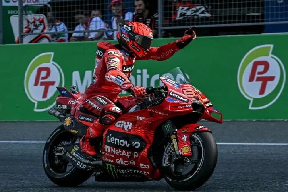 Berikut Hasil Kualifikasi MotoGP Thailand 2025, Marc Marquez Terdepan