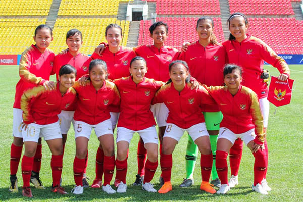 Timnas Putri Indonesia Naik ke Ranking 94 FIFA