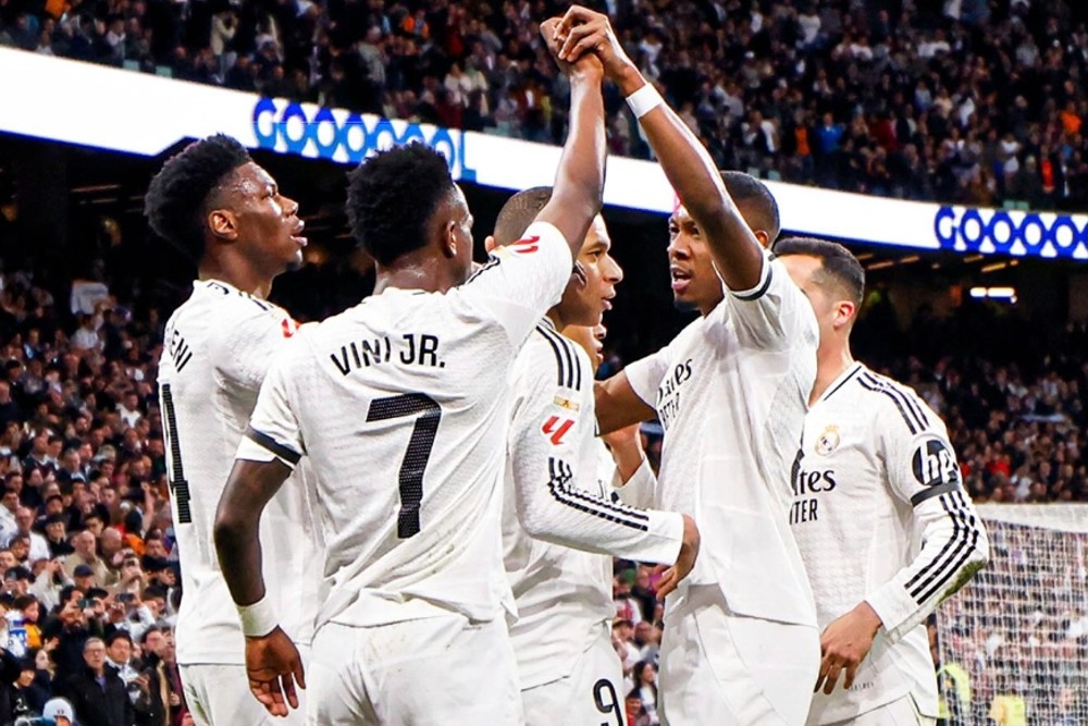 Hasil Real Madrid vs Rayo Vallecano: Skor 2-1, Los Blancos Tempel Barca dengan Poin Sama di Liga Spanyol