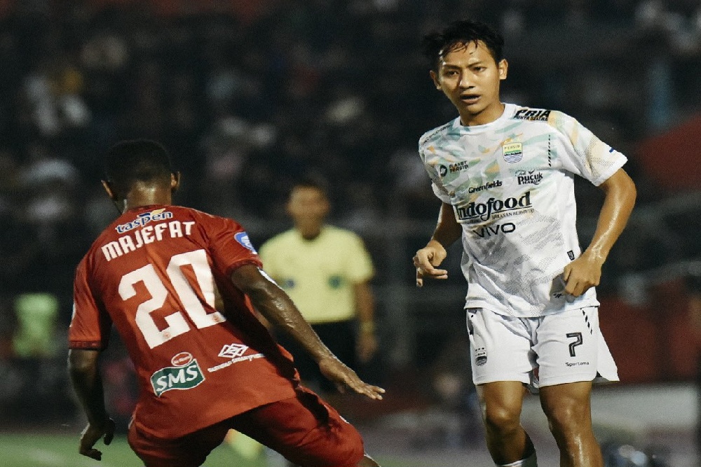 Hasil Semen Padang vs Persib, Skor 1-4, Comeback Maung Bandung Perkokoh Posisi Klasemen Liga 1