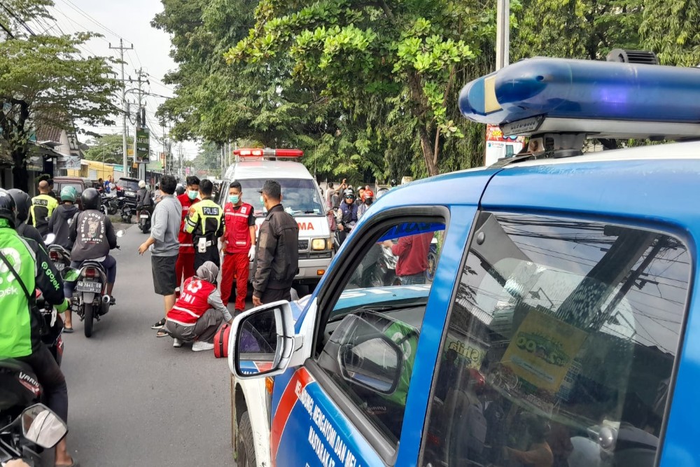 Kecelakaan Innova vs Vario di Jalan Parangtritis Sewon, Pengendara Motor Meninggal Dunia