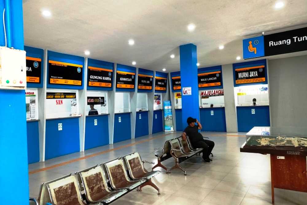 Terminal Dhaksinarga Gunungkidul Masih Sepi, Harga Tiket Bus Akap Masih Normal