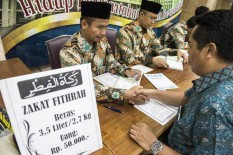 Baznas Potensi Zakat Fitrah Nasional Capai Rp8 Triliun