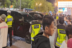 Polresta Jogja Catat 34.359 Kendaraan Melintas di Jalan Pasar Sarkem dan Utara Inna Garuda