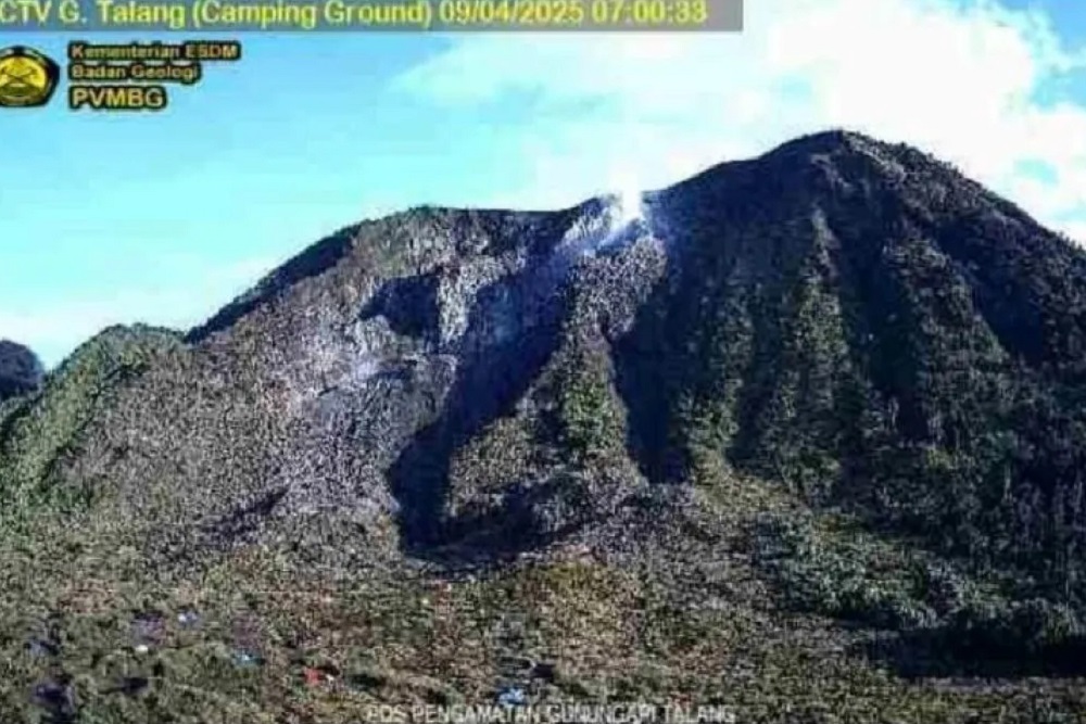 Gempa Vulkanik di Gunung Talang, Badan Geologi Keluarkan Dua Rekomendasi