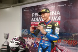 Hasil Race Pertama National Sport 250cc MRS 2025: Pebalap NTP Posisi Pertama, DIY Urutan Kedua
