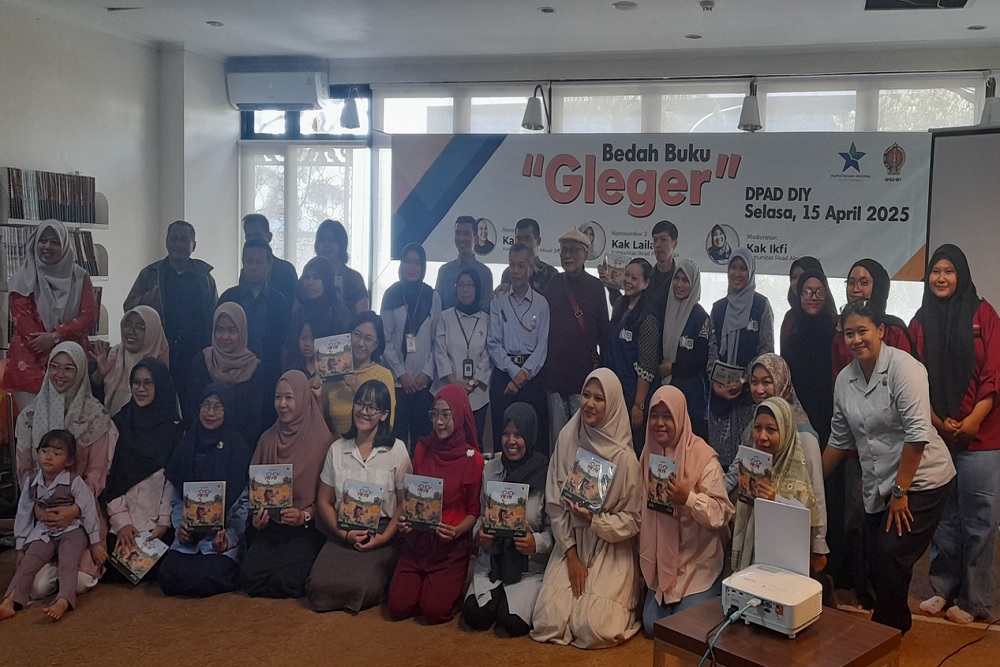 DPAD DIY Kembangkan Imajinasi Anak lewat Bedah Buku Gleger