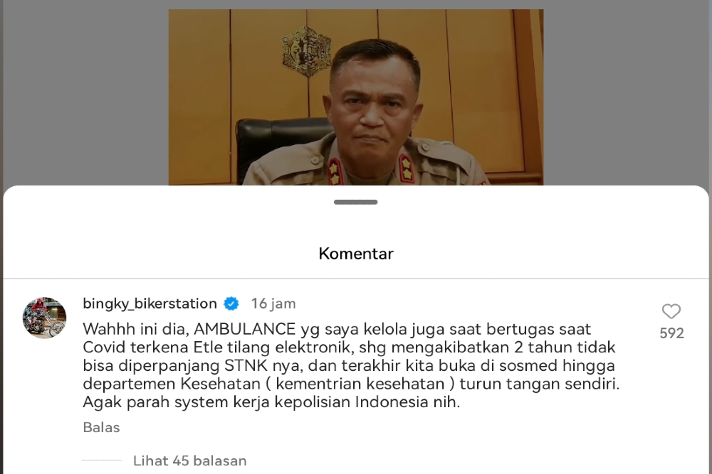 Parah! Ambulans Bawa Pasien Masih Ditilang, Begini Penjelasan Polisi