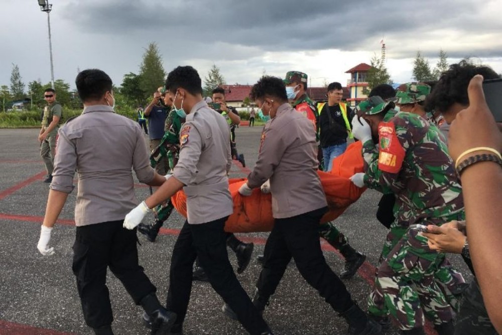 16 Jenazah Korban Pembunuhan KKB di Yahukimo Telah Ditemukan