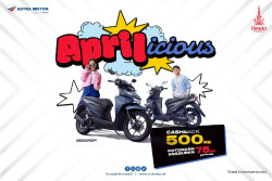 AMY Gelar Program APRILICIOUS untuk Para Pecinta Sepeda Motor Honda, Ada Beragam Diskon, Cashback hingga Asuransi Kecelakaan