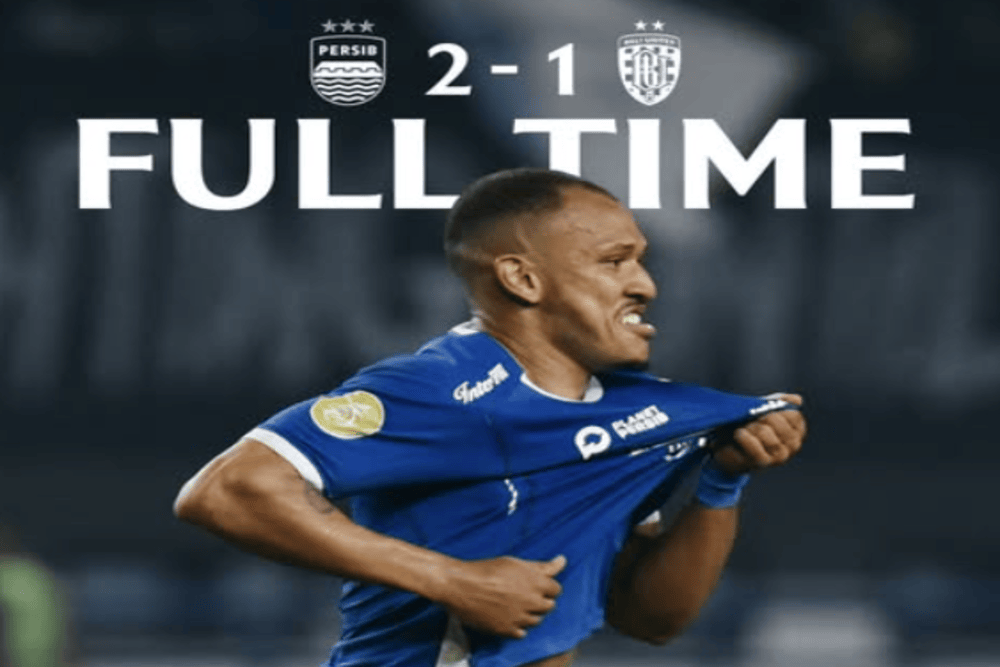 Bekuk Bali United 2-1, Posisi Persib di Puncak Klasemen Kian Mantap