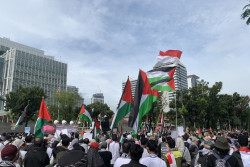 Pagi Ini Ada Demo Bela Palestina di Depan Kedubes Amerika Serikat