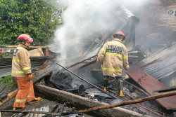 Warung Makan di Gabusan Terbakar, Kerugian Capai Rp10 Juta