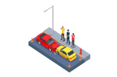Tabrakan Beruntun Libatkan 7 Kendaraan Terjadi di Dekat Palang Pintu Rel Kereta Api Timoho Jogja