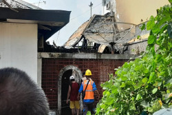 Gudang di Wonogiri Hangus Terbakar, Diduga Akibat Korsleting Listrik