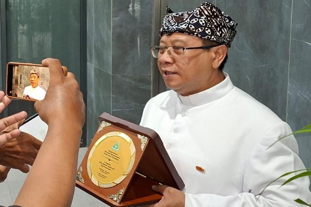 GP Ansor Beri Anugerah Penghormatan Martabat Kemanusiaan untuk Mendiang Paus Fransiskus