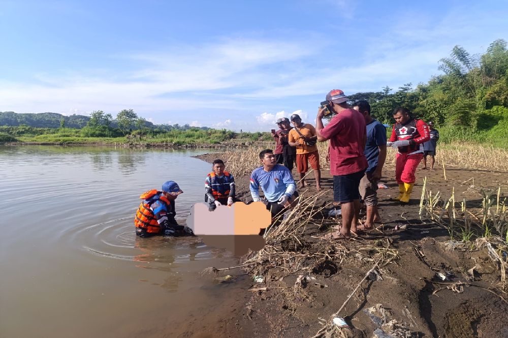 Warga Tenggelam di Sungai Progo Ditemukan Mengambang di Lendah