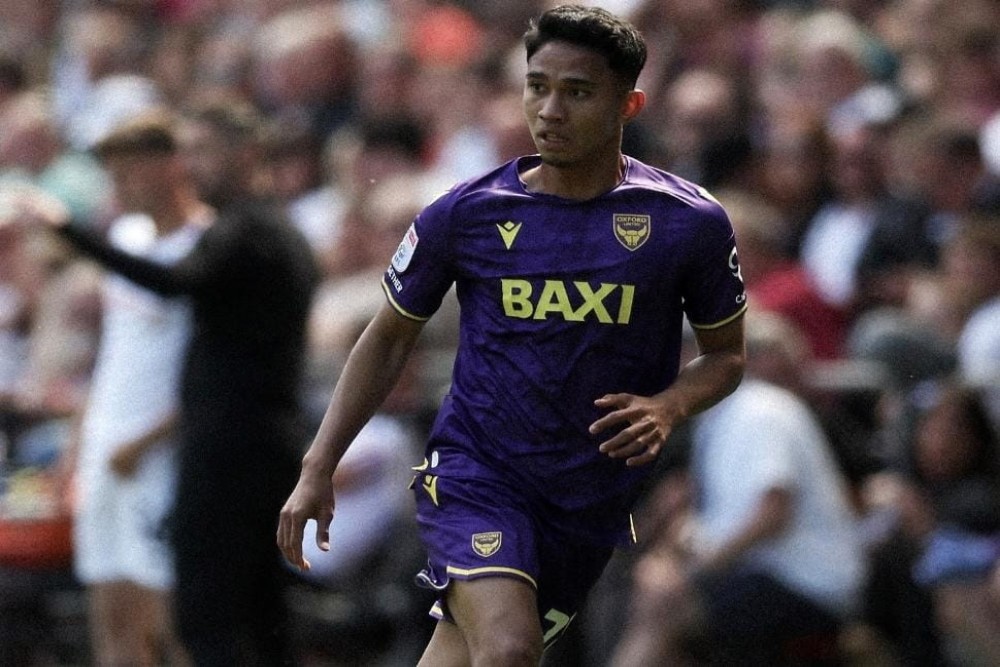Gantikan Ole Romeny, Marselino Ferdinan Akhirnya Debut di Oxford Melawan Swansea City