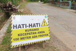 5 Tahun Rusak, Jalan Penghubung Bandara YIA-Borobudur Mulai Diperbaiki