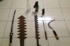 Seusai Terlibat Tawuran, Belasan Angota Geng Pelajar Dibina di Polsek Sedayu Bantul