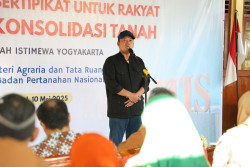 Akhirnya Tanah Tutupan Jepang di Bantul Kini Sudah Bersertifikat