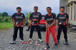 Three Musketeers dari Gunungkidul Juara Turnamen Gateball Piala Wali Kota Jogja