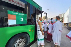 Jemaah Calon Haji Indonesia Difasilitasi Bus Shalawat untuk 27 Rute Menuju Masjidil Haram