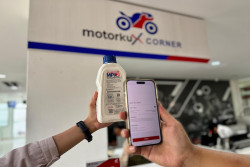 Cek Keaslian AHM Oil Lewat Aplikasi Motorku X