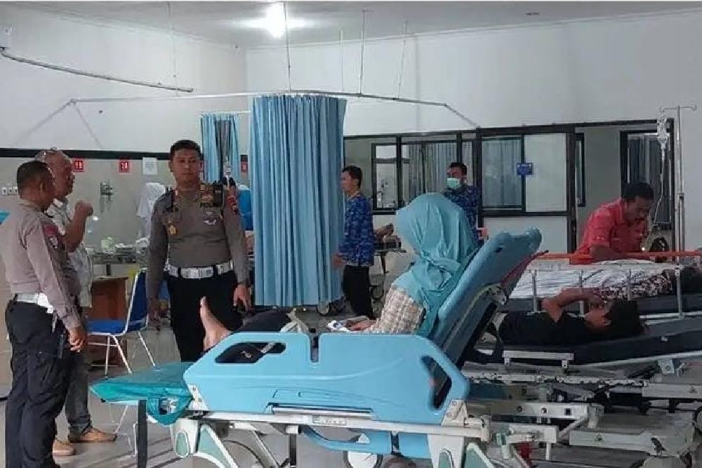 Kronologi Kecelakaan Minibus Rombongan Pariwisata Asal Bojonegoro di Tawangmangu