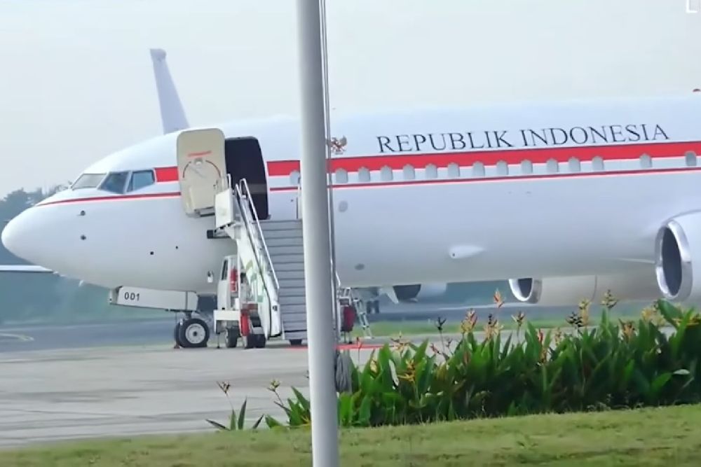 Tampilan Livery dan Warna Cat Pesawat Kepresidenan di Era Prabowo Berbeda Saat Jokowi Menjabat, Ini Penampakannya