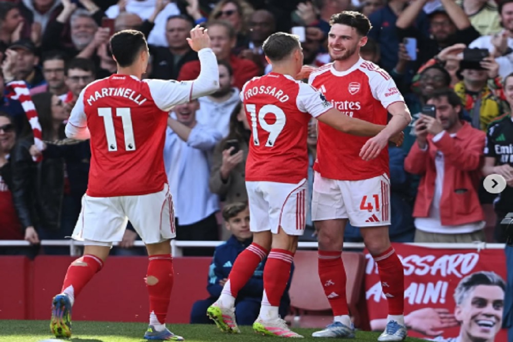 Hasil Arsenal vs Newcastle, Skor 1-0, The Gunners Amankan Satu Tiket Liga Champions