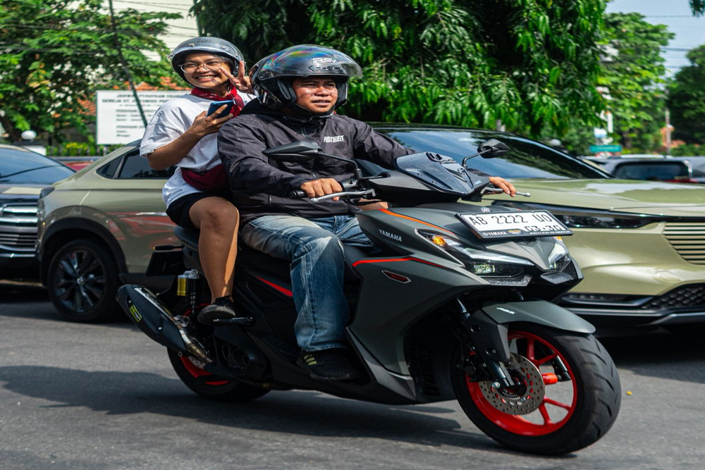 Sensasi Mengendarai Aerox Alpha: Bogie: Luar Biasa