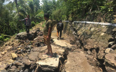 Akibat Hujan Deras Berangin, 8 Daerah Irigasi di Sleman Rusak