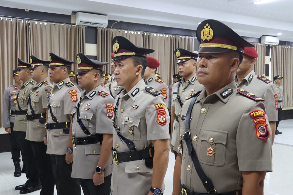 Mutasi Jabatan, Sejumlah Pejabat Strategis di Polres Bantul Diganti