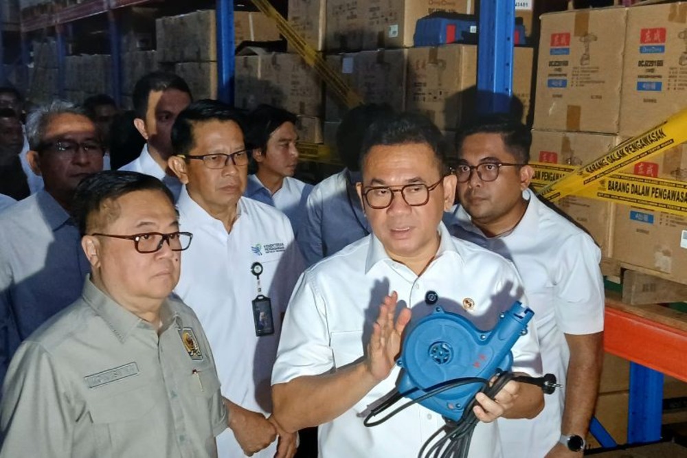 Kemendag Amankan 1 Juta Unit Barang Impor Ilegal dari China