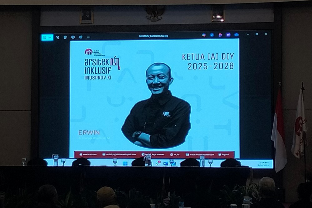 Erlangga Winoto Jadi Ketua IAI DIY 2025-2028, Siap Mengawal Regulasi Arsitektur Berciri Khas Jogja