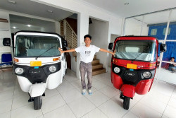 Maxride Bajaj Mengaspal di Jogja, Moda Transportasi Unik yang Jadi Pilihan Penumpang Saat Hujan