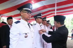 Wali Kota Magelang Lantik Sejumlah Pejabat di Taman Kyai Langgeng, Ini Alasannya