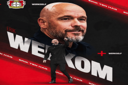 Resmi, Erik ten Hag Tukangi Bayer Leverkusen