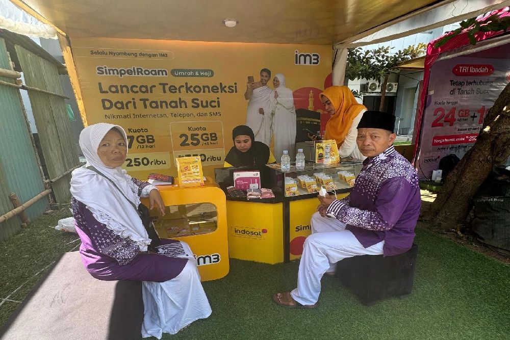 Masuki Gelombang Kedua, Indosat Layani Kebutuhan Komunikasi Ribuan Jemaah Haji di Embarkasi Solo